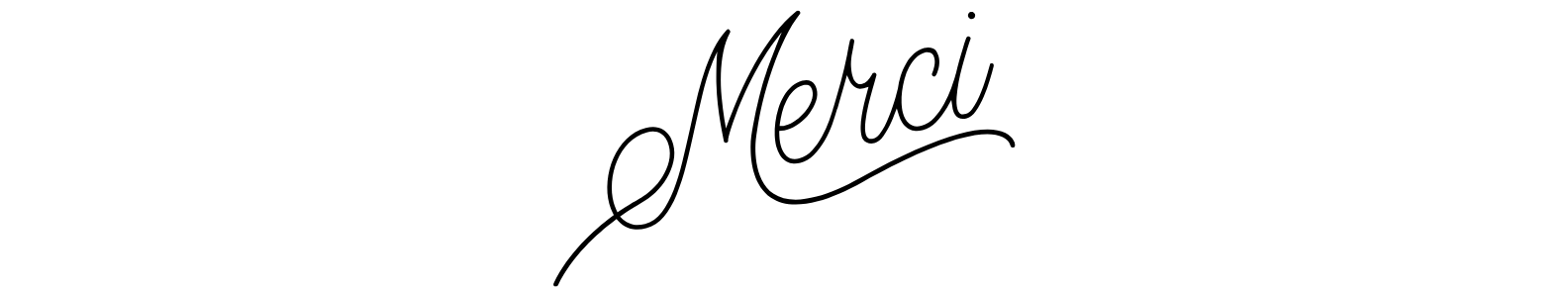 Bannière Merci pour communiqué
