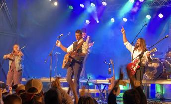 Aboiteau lors du Festival Acadien de Cararquet