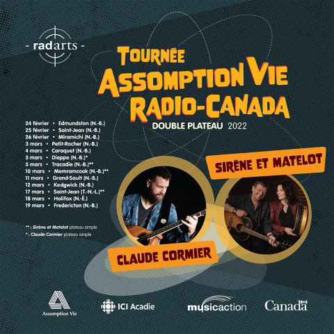 Tournée Assomption Vie Radio-Canada 2022